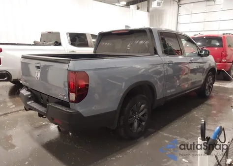 2023 Honda Ridgeline Sport from USA, damaged, VIN 5FPYK3F13PB027761